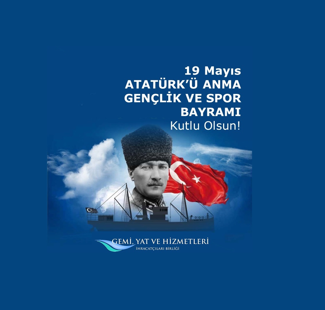 19 Atatürk'ü Anma Mayıs Gençlik ve Spor Bayramımız Kutlu Olsun